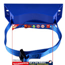 Gas Cylinder Bracket Wall Mounted Durable Gas Cylinder with Screws - Blue Newly