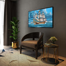 Full Round Diamond Painting Ship 5D DIY Pictures Rhinestone Drawing Wall Decor