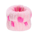 Flannel Washing Face Wristband Soft Wrist Band Elastic Absorbent Hair Accesories