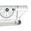 Plastic Measuring Rolling Ruler Drawing Roller Ruler Parallel Ruler HOT US E5D2