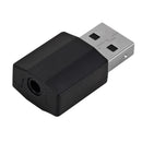 2 in 1 Bluetooth 5.0 Audio Receiver Transmitter 3.5mm RCA for TV PC Car Kits