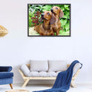 5D DIY Diamond Painting Animal Full Round Drill Wall Decor Art Crafts Mosaic