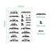 132x Kitchen Storgae Stickers Jars Bottle Food Container Clear Labels G5Y8 hot.