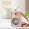 Air Cooling Spraying Hanging Neck Fan Mute Personal Humidifier Fans (White)