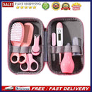 8pcs Newborn Baby Nail Scissors Clipper Grooming Brush Nursing Healthcare K