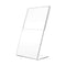 Acrylic Vertical Clear Plastic L-Shaped Table Sign Tag Q0Q0 Label Price Z8T5