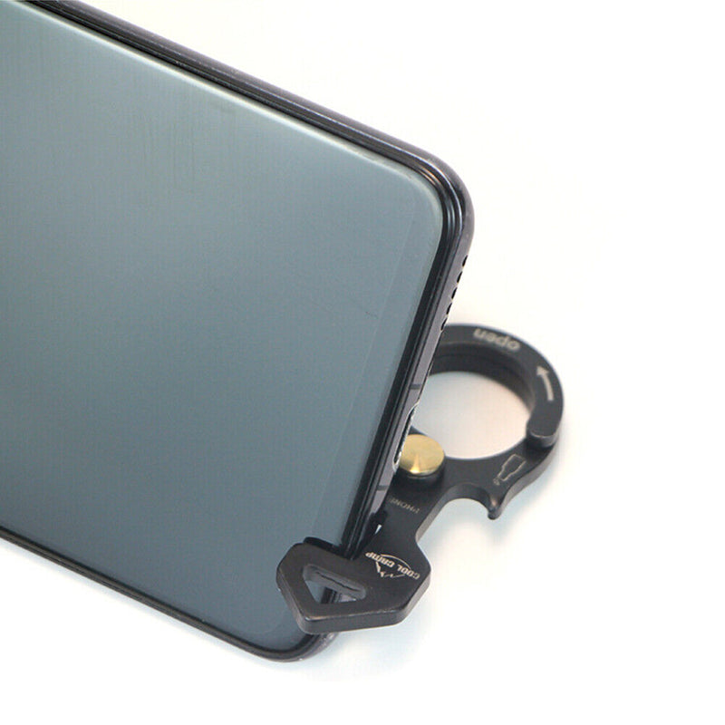 Multifunctional Carabiner Keychain Hanging Buckle Aluminium Bottle Opener