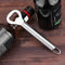 Stainless Steel Handheld Wine Beer Soda Glass Cap Bottle Opener Bar Tool