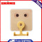 Cute Wall Hanging Double Hook Load-bearing 360 Rotary Free Punching Hanger Racks
