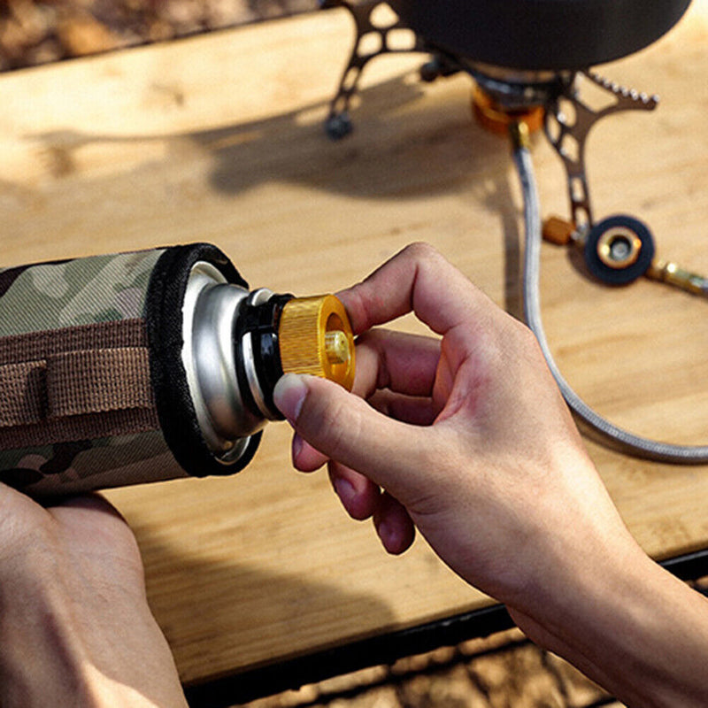 Aluminum Alloy Stove Adapter Conversion Head Portable Butane Furnace Connec