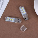 2pcs U Disk Shape LED USB Night Light Portable Mini Computer Lamp