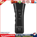 Double Head Ultrasonic Dog Repeller Portable LED Flashlight Stop Bark Tool Newly