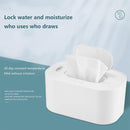 Smart Baby Wipe Warmer with Display Screen Heating Tissue Box (White) Newly