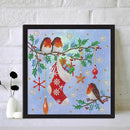2PCS 5D DIY Part Special Shaped Drill Diamond Painting Christmas Drawing
