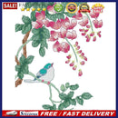 Partial Cross Stitch 14CT Cotton Thread DIY Happy Branch Printed Embroidery K