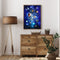 Canvas Painted Oil Paint By Numbers Planet DIY Wall Art Modern Bedroom Decor