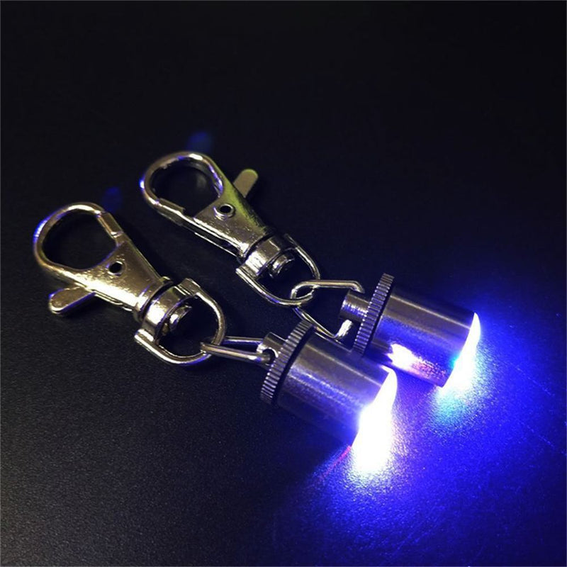 Waterproof Night Pet Blinker Led Light Cat Dog Collar Safety Clip Tag