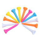 100Pcs Mixed Color Plastic 42mm(1 2/3 inch) Polypropylene Golf Tees Newly