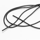 1m DIY Silicone Soft Rigs Tube Sleeve for Carp Fishing Tackles (Black)