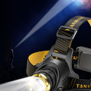 Headlight Rechargeable Head Lamp Super Bright Head Torch Fishing Headlamp
