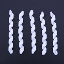 5pcs Bicycle Brake Cable Protector Anti-friction Bike Line Wrap(White) Newly