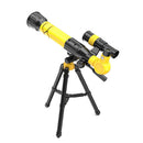 HD Professional Astronomical Telescope with Eyepieces Monocular (Yellow) Newly