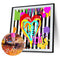 5D Diamond Painting Kit Doodle Heart Full Round Drill Rhinestone DIY Crafts