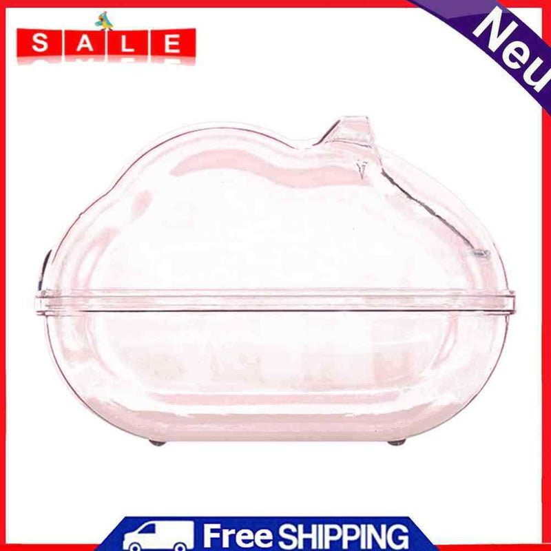 Pet Hamster Bathtub Sand Bath House Small Animal Bath Transparent Container Box