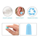 Soft Sponge Noise Reduction Earplugs Slow Rebound Earplugs (60pcs Blue) Newly