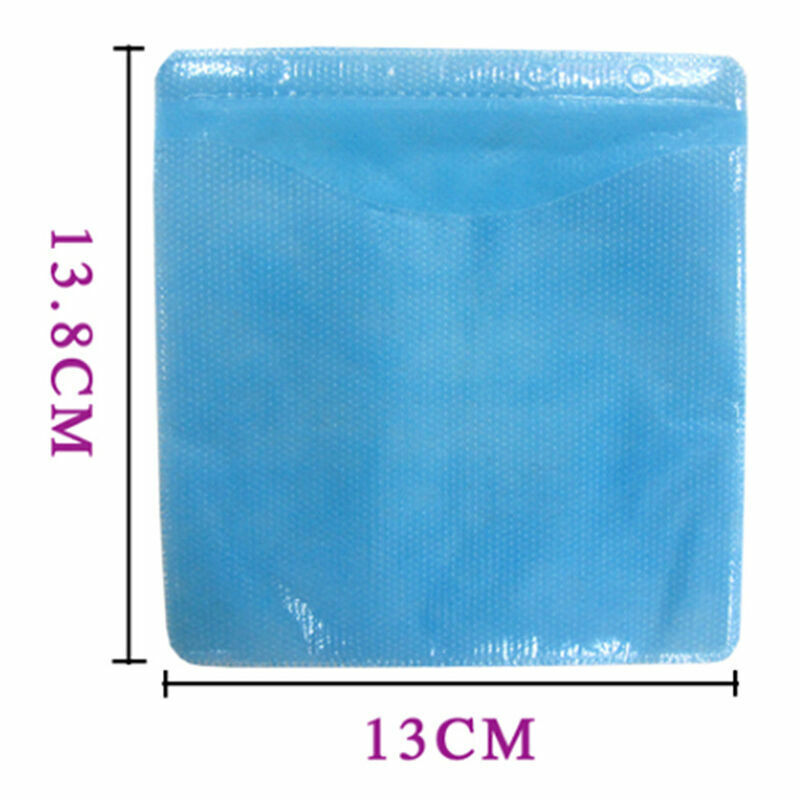 100pcs CD DVD Double Sided Cover Storage Case Plastic Sleeve R5Y7 Bag tecto A3O1