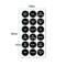 Chalkboard Blackboard Stickers Decals Craft Kitchen Board Labels Jar Chalk H1U1