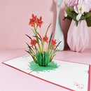 Greeting Card Blessing Small Card Printing Daffodils Mother's Day Greeting Card