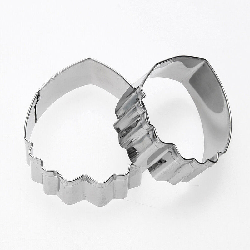4pcs/set Stainless Steel Fondant Cake Decoration Peony Petal Cutter Mold