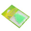 50pcs Luminous Beads Fishing Beans Round Float Stopper Light Balls (5mm)
