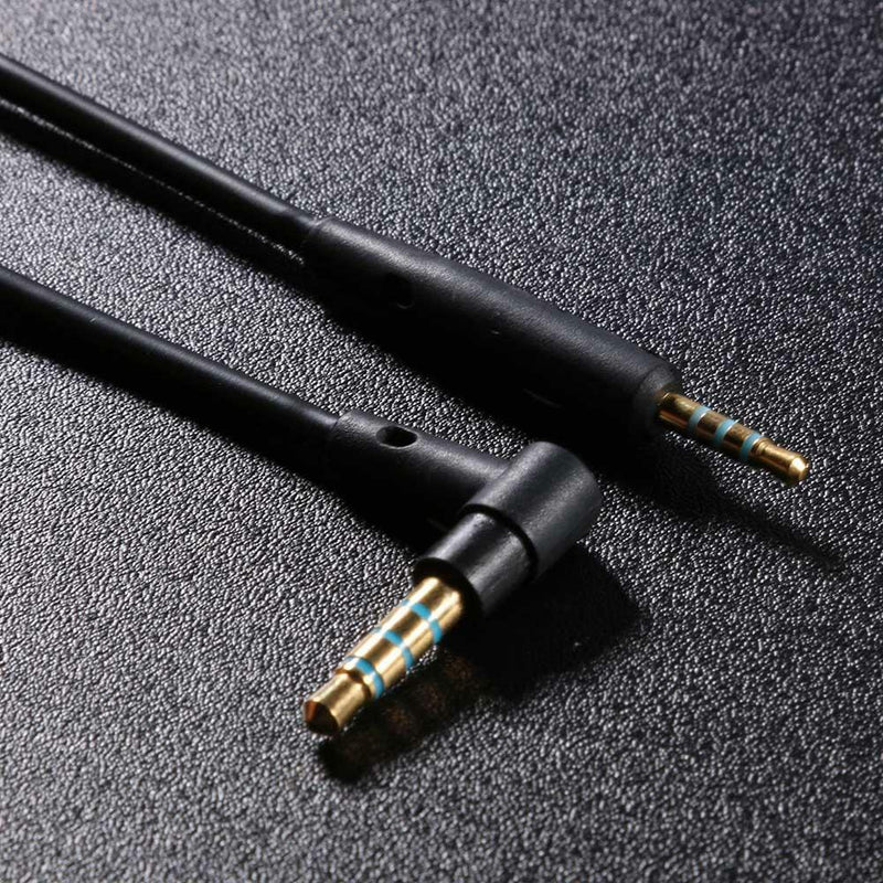 1.5m Audio Cable Wire With Mic 2.5mm Male to 3.5mm Male For Bose QC25 Headphone