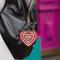 4pcs DIY Full Drill Diamond Painting Special Shaped Heart Key Chain Gifts Newly