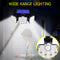 145LEDs 3 Head Light PIR Sensor Solar Outdoor Waterproof Lamp (JD-2858) Newly