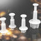 4x Plum Flower Icing Cutter Fondant Cake Sugar Decor Kitchen Plunger Tool H7D2