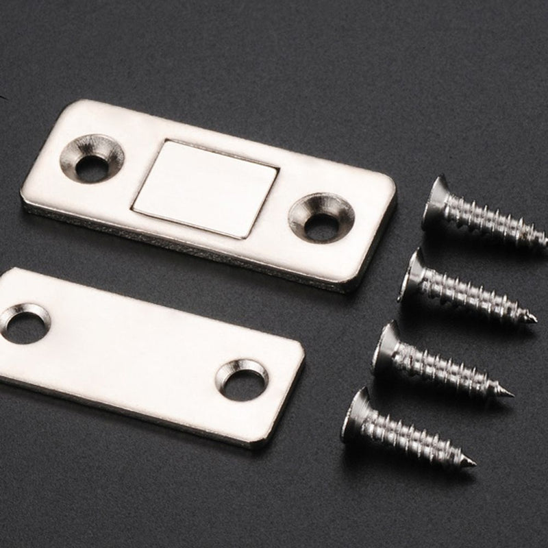 Ultra-thin Strong Suction Magnetic Door Lock Stainless Steel Stealth Magnetism