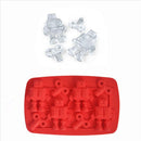 Easter Silicone Robot Shaped Stone Statue Shaped Ice Cube Mold Ice Maker