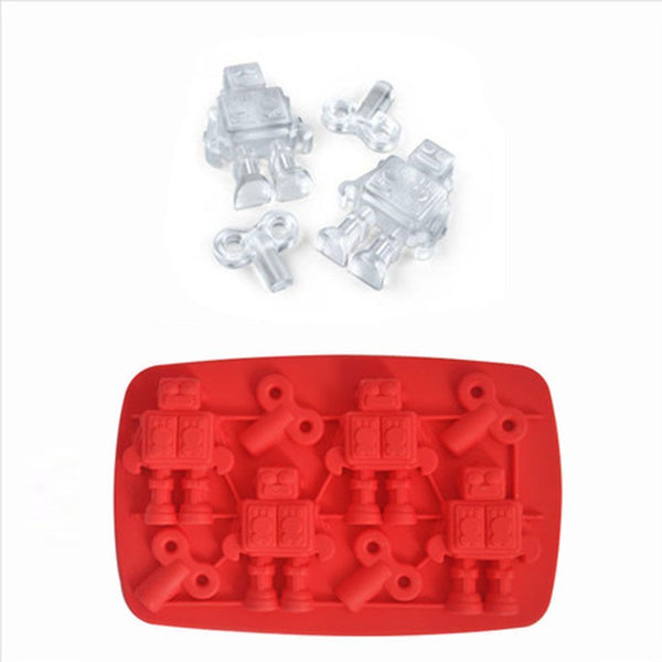 Easter Silicone Robot Shaped Stone Statue Shaped Ice Cube Mold Ice Maker