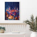11CT Full Cross Stitch Magic College Counted DIY Kits Handmade Embroidery