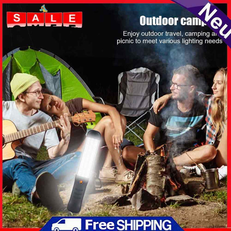 LED Work Light Camping Lantern Floodlight Emergency Flashlight USB Recharge