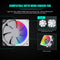 Phanteks Halos 120mm ARGB Colorful Fan Aperture PC Water Cooling Aperture
