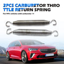 90mm Carb Carburettor Throttle Return Spring for Lawn Mower Generator 2 Pack