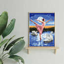 Dancers On Swan Lake 40x50cm Oil Paint By Numbers DIY Painting SXD202106041