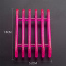 5 Grid Nail Art Pen Holder Acrylic UV Gel Crystal Brush Carrier Stand Rack