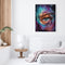 Home DIY Hand Painted Paint By Numbers Oil Canvas Pictures Starry Sky Eyes
