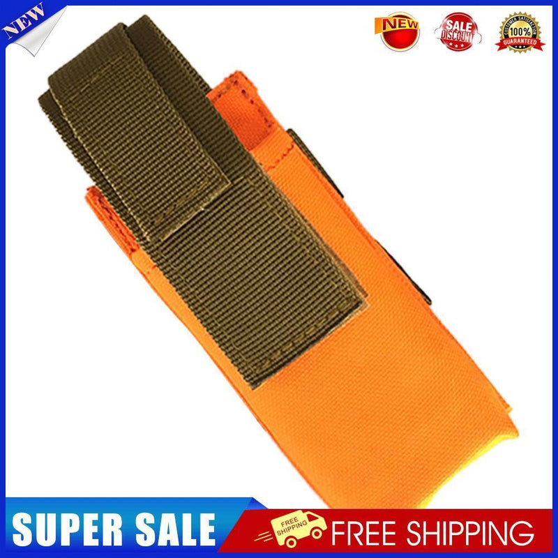 Outdoor Nylon Tourniquet Storage Bag Carrier Package Portable (Orange)