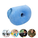 Memory Foam Plush Cushion Orthopedic Office Chair Seat Pillow (Sky Blue) Newly
